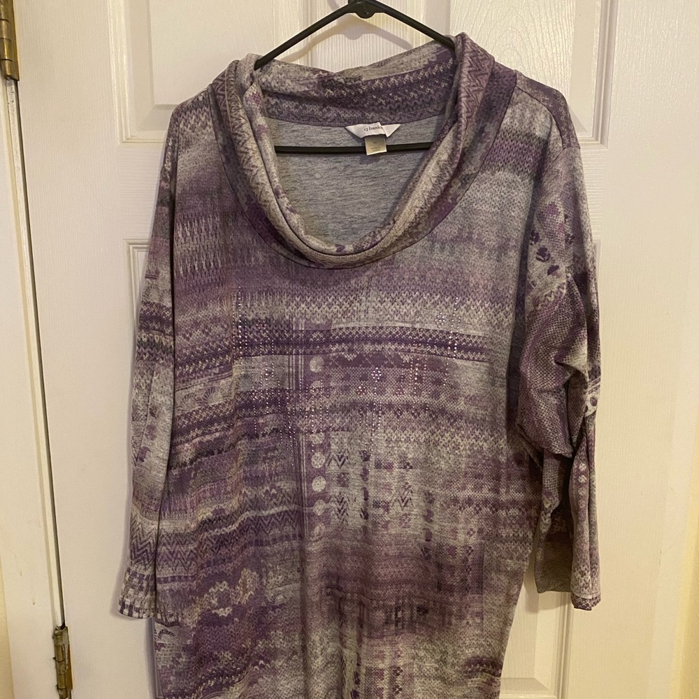 CJ bank purple top
